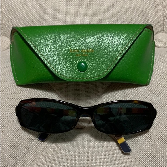 kate spade Accessories - Kate Spade Classic Paxton Tortoise Sunglasses Green Case Prescription Readers